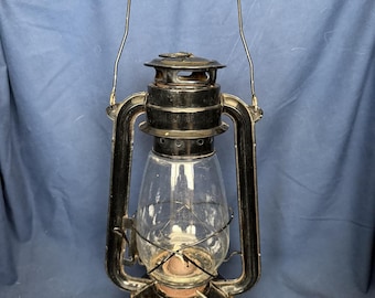Black Hurricane Kerosene Lantern Wedding Hanging Light Camping Lamp - 12 Inches