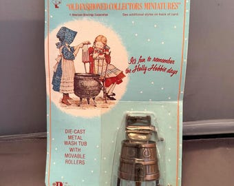 Mini cuve de lavage moulée sous pression NIP Durham Holly Hobbie vintage n° 10