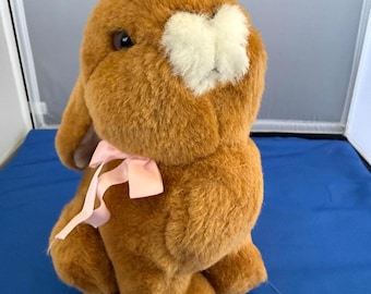 vintage 1982 Union Toy International 25,4 cm en peluche peluche lapin