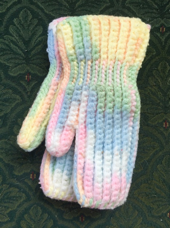 Toddler Mittens Sweet Lil Handmade Wool Mittens for Your Kittens 2T to 6T