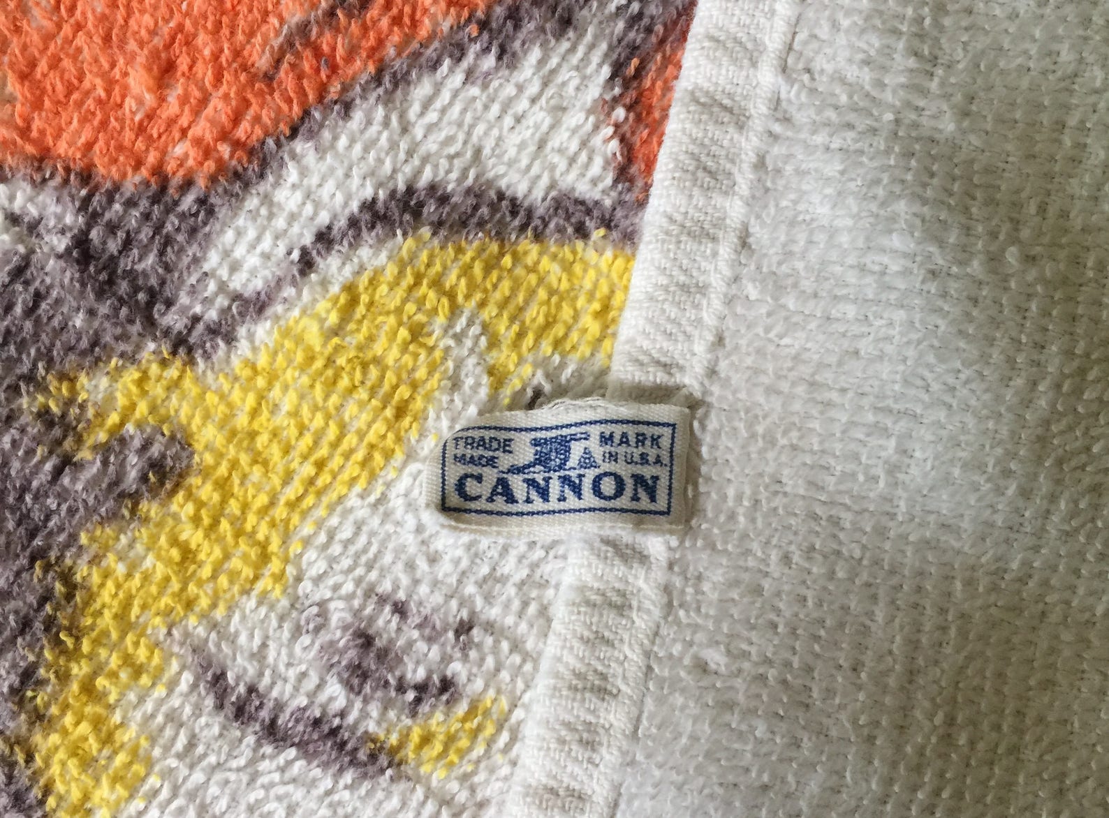 Davy Crockett Vintage Towel by Cannon. Made in USA Etsy