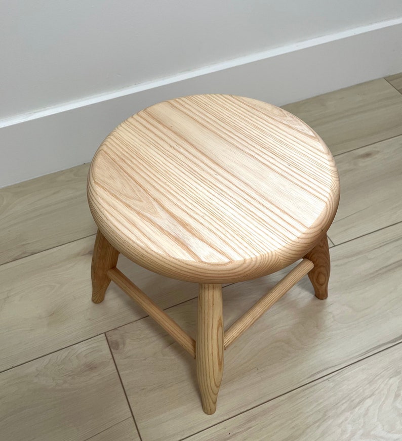 Lil' Ash Round Stool image 2