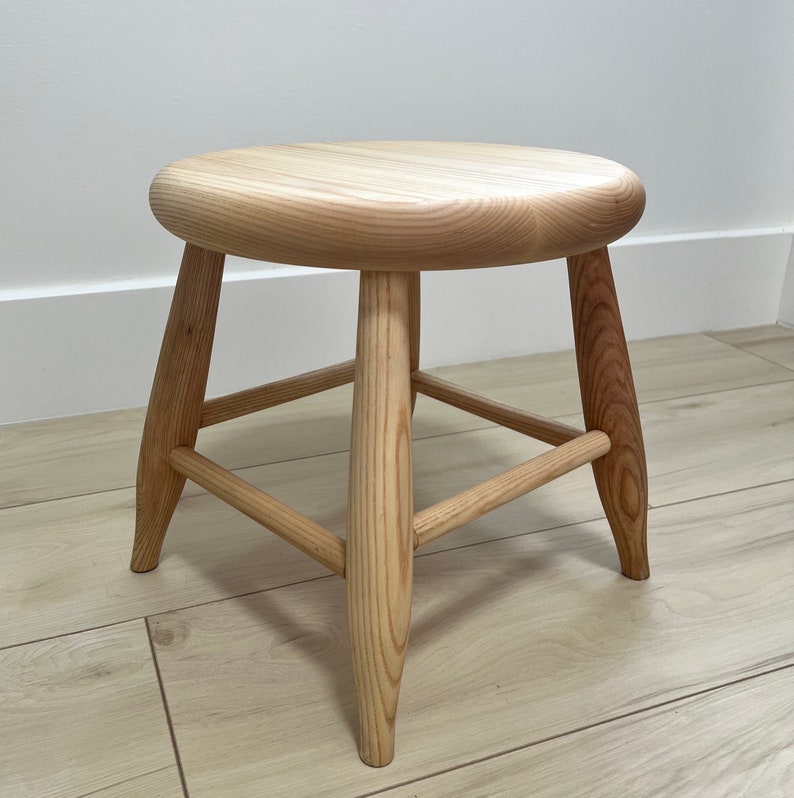 Lil' Ash Round Stool image 1