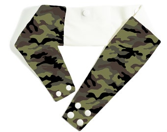 Black and Green Camouflage pump belt, pump band