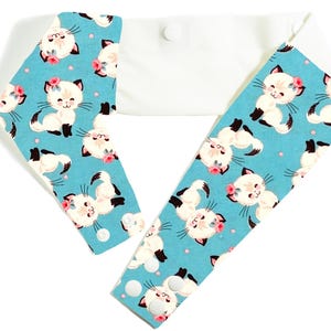 Kitties with Rose Bow Insulin Pump Belt, Pump Band