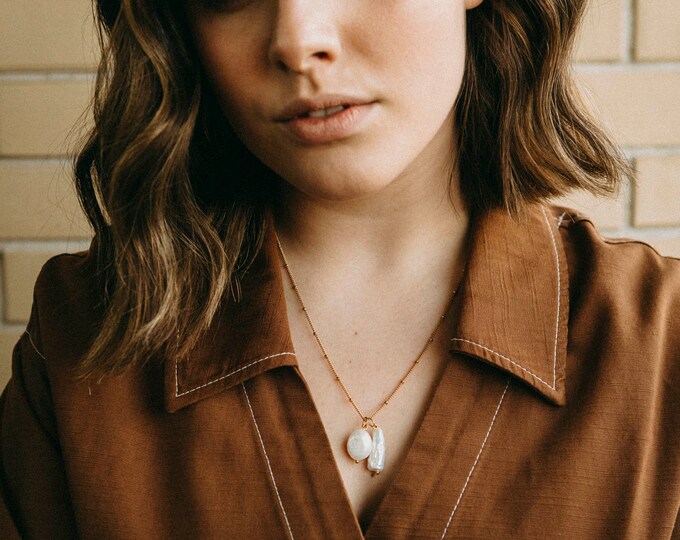 Gabriella Pearl Necklace