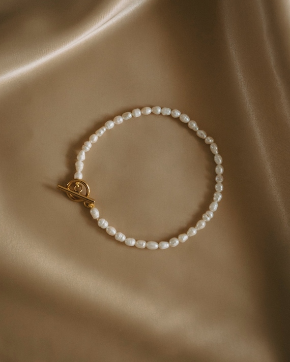 Viana Pearl Anklet
