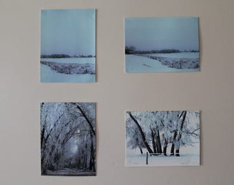 Winterscape Grouping of Photographs