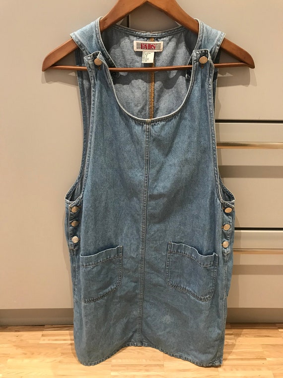 vintage overall dress