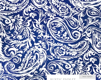 Rustic Paisley, hand made ethnic prints & Motifs!