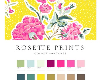 Rosette, Exquisite rose print patterns!
