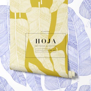 Hoja, exquisitely detailed Seamless Repeat Pattern.
