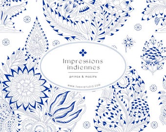Impressions Indiennes, luxury Indian Block Prints!