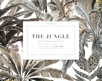 The Jungle Luxury resort print patterns for high end products!