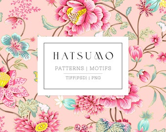 Hatsumo Oriental luxury Print Patterns.