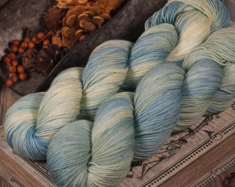 Undine - Hand dyed Merino sock yarn, 100g fingering, superwash