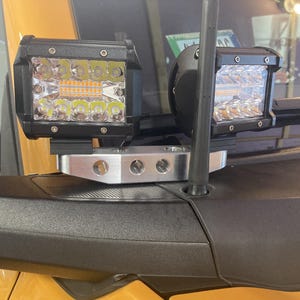 Dual Ditch Light Metal Bracket 2021+ Ford Bronco Fits Any 2-Door and 4-Door Bronco * Lights are not included *