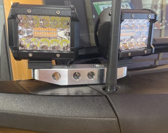 Ford Bronco Dual Ditch Light Bracket, T6061 Aluminum, 2021+ Model