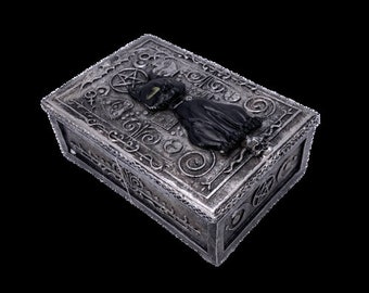 Magical Cat Tarot Storage Card Box 4" X 6"