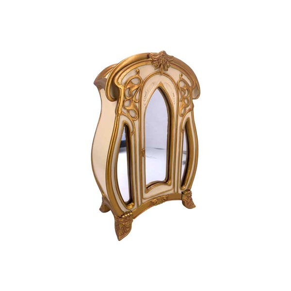 Art Nouveau - Fancy Cabinet Jewelry Box 7.75"H