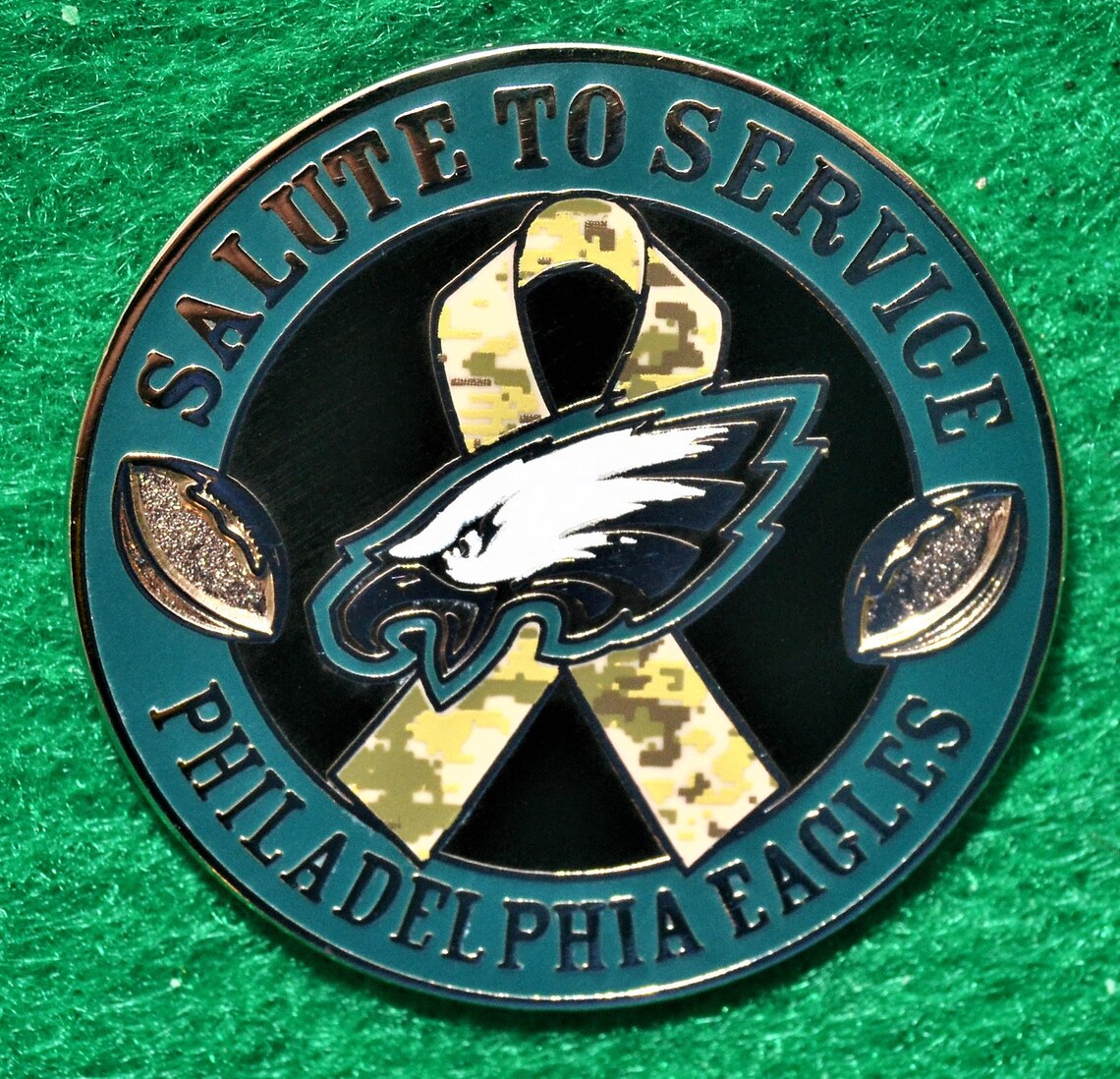 Philadelphia Eagles SB 52 Salute to Service 76ers & NY Etsy
