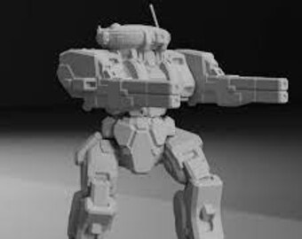 RifleMan IIC,  Alternate Battletech Mechwarrior Miniature WITH BASE