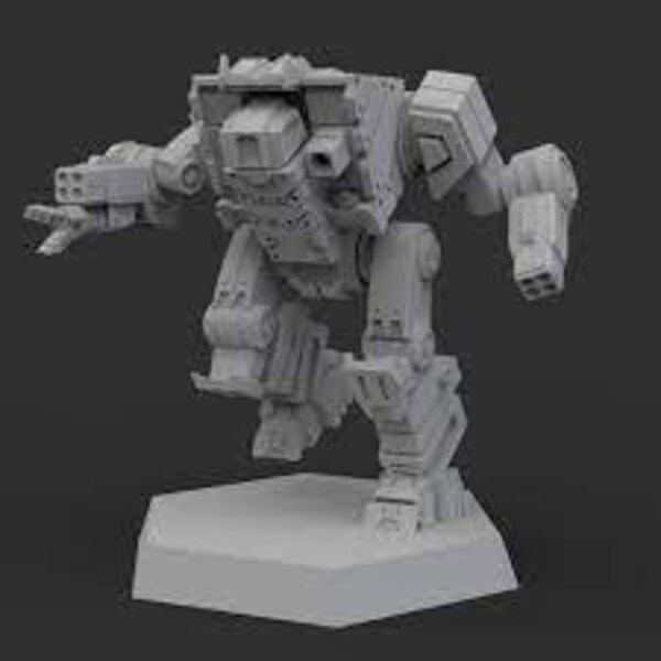 Phantom,  Alternate Battletech Mechwarrior Miniature WITH BASE