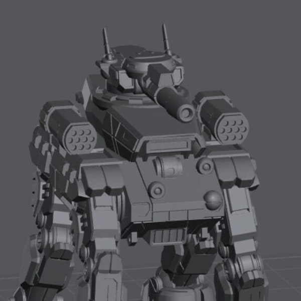 Goliath GOL-1H ,  Alternate Battletech Mechwarrior Miniature WITH BASE