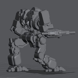 Caesar, Alternate Battletech Mechwarrior Miniature WITH BASE - Etsy