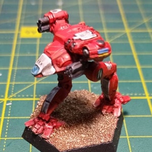Fire Falcon, Alternate Battletech Mechwarrior Miniature WITH BASE - Etsy
