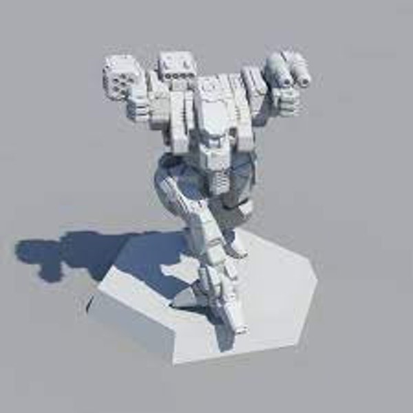 Fire Moth(Dasher) Prime,  A,B,C,D, Alternate Battletech Mechwarrior Miniature WITH BASE