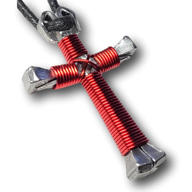 3 Pack Horseshoe Nail Crosses Etsy