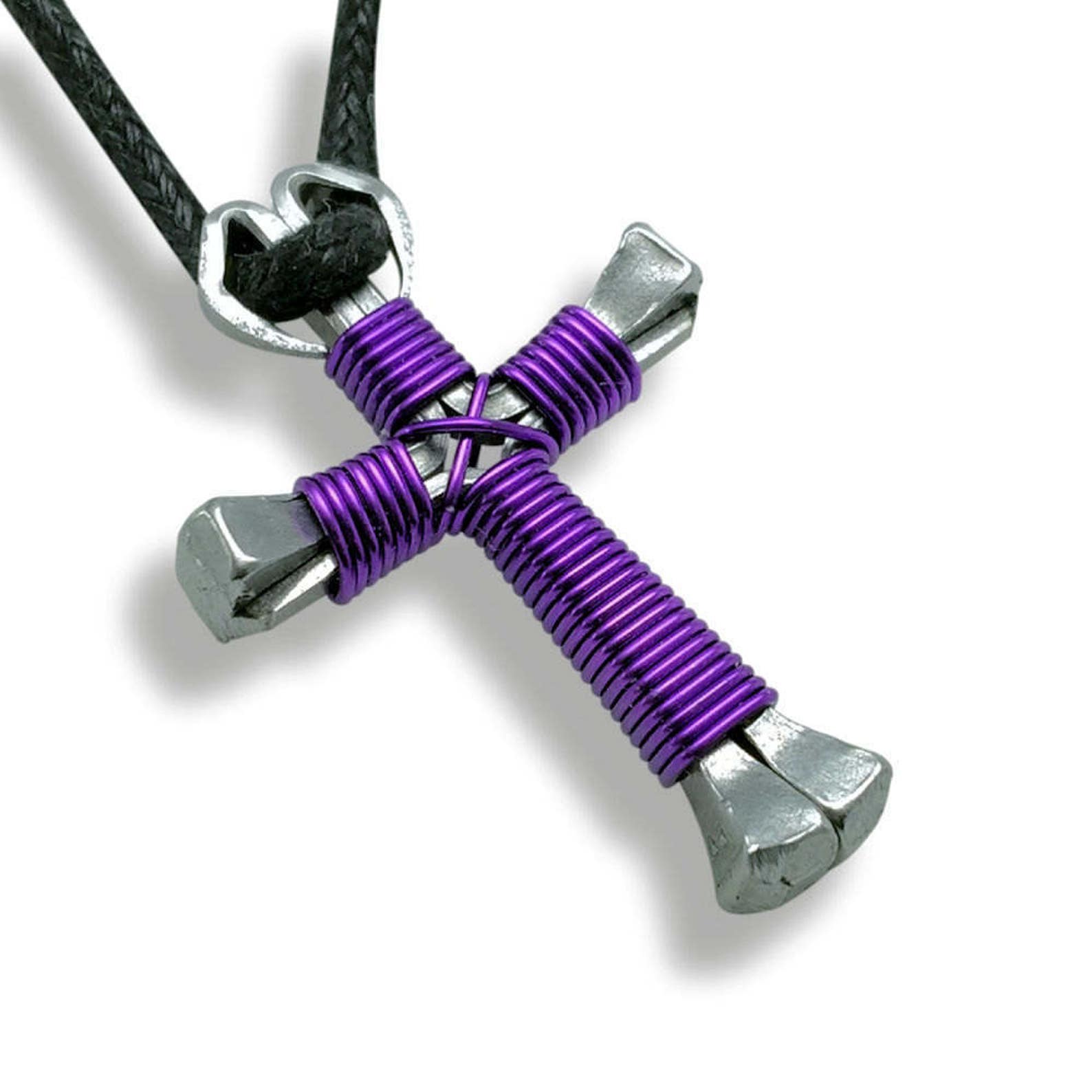 10 Pack Horseshoe Nail Crosses Etsy