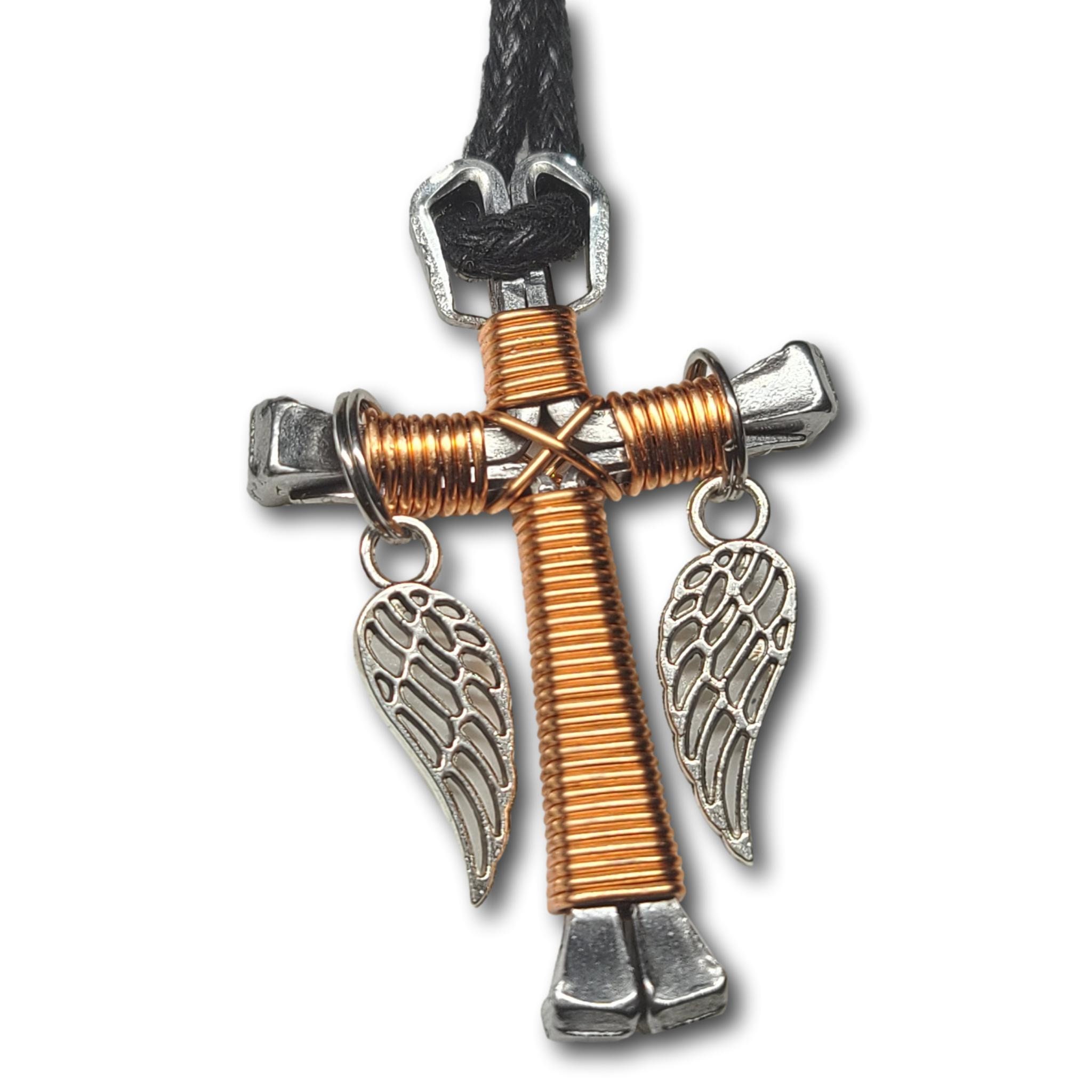 Horseshoe nail best sale cross