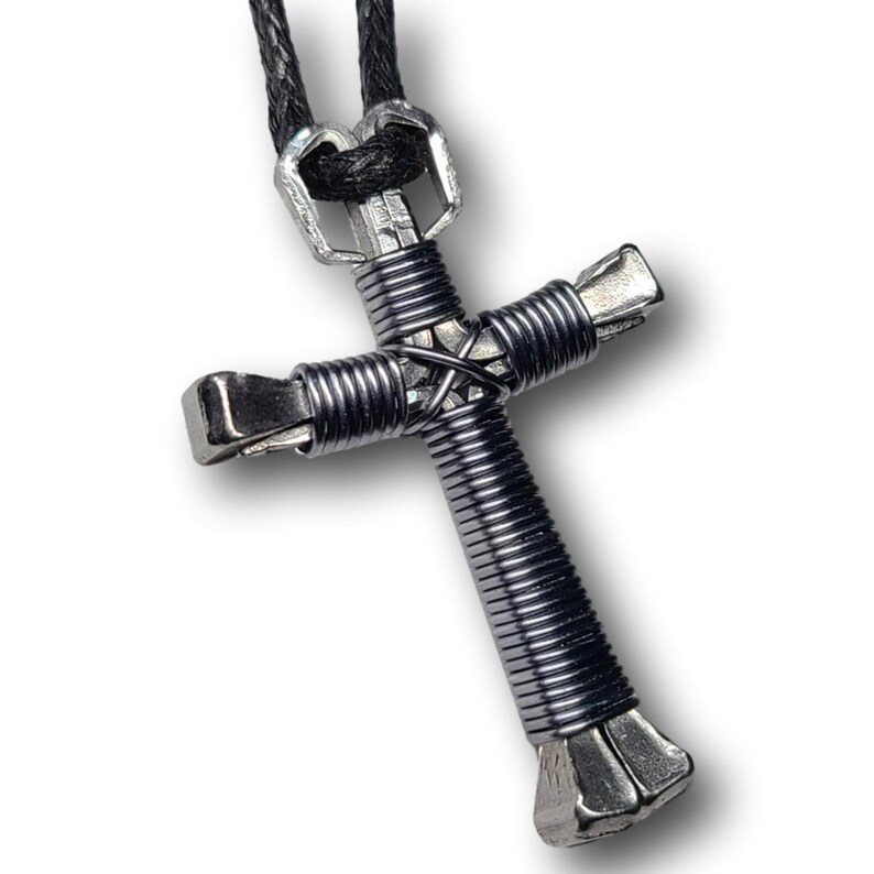 25 Pack Horseshoe Nail Crosses Etsy