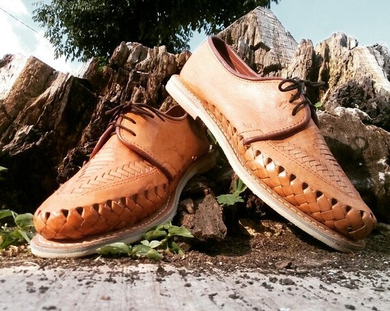 huaraches de piel para hombre