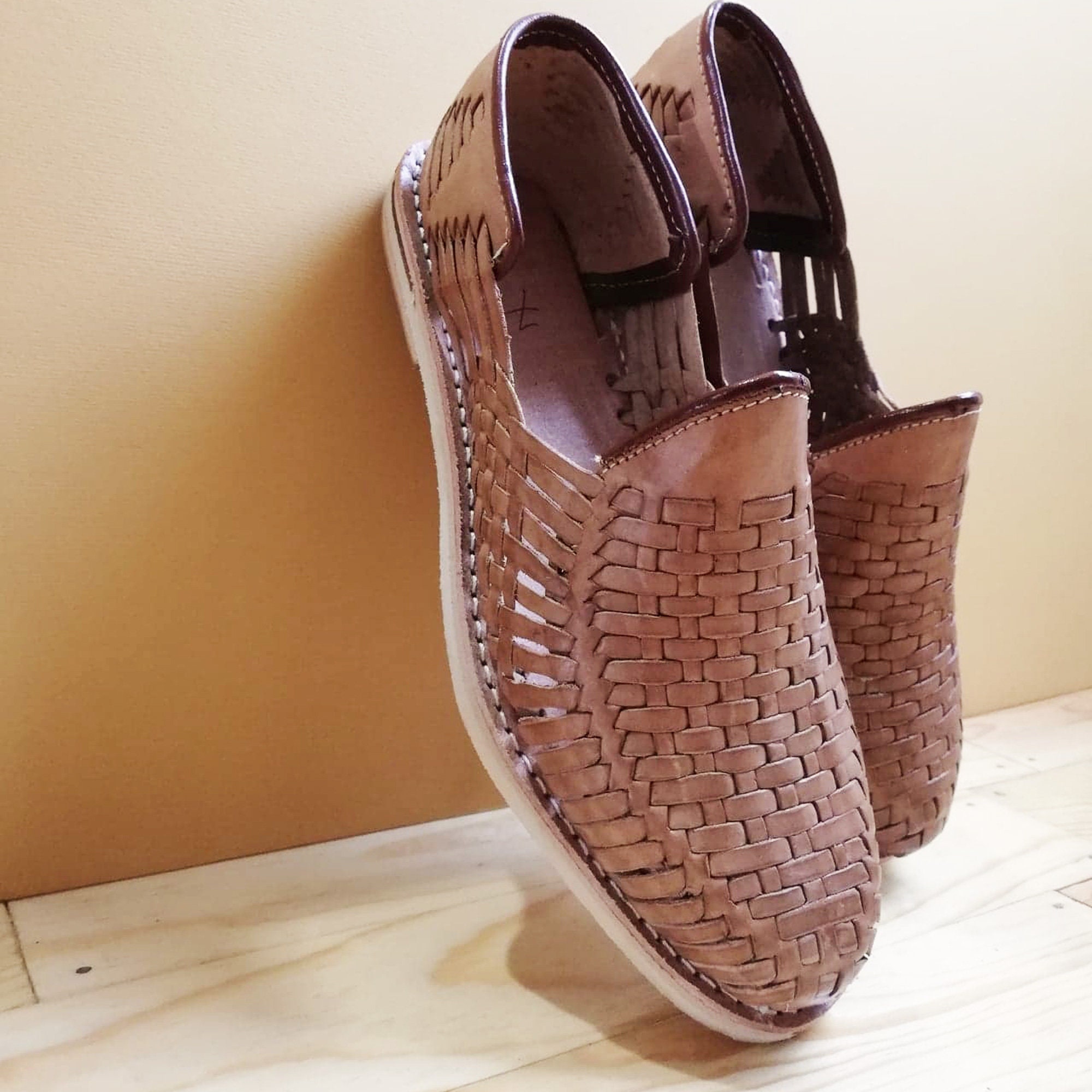 huaraches de tela para hombre