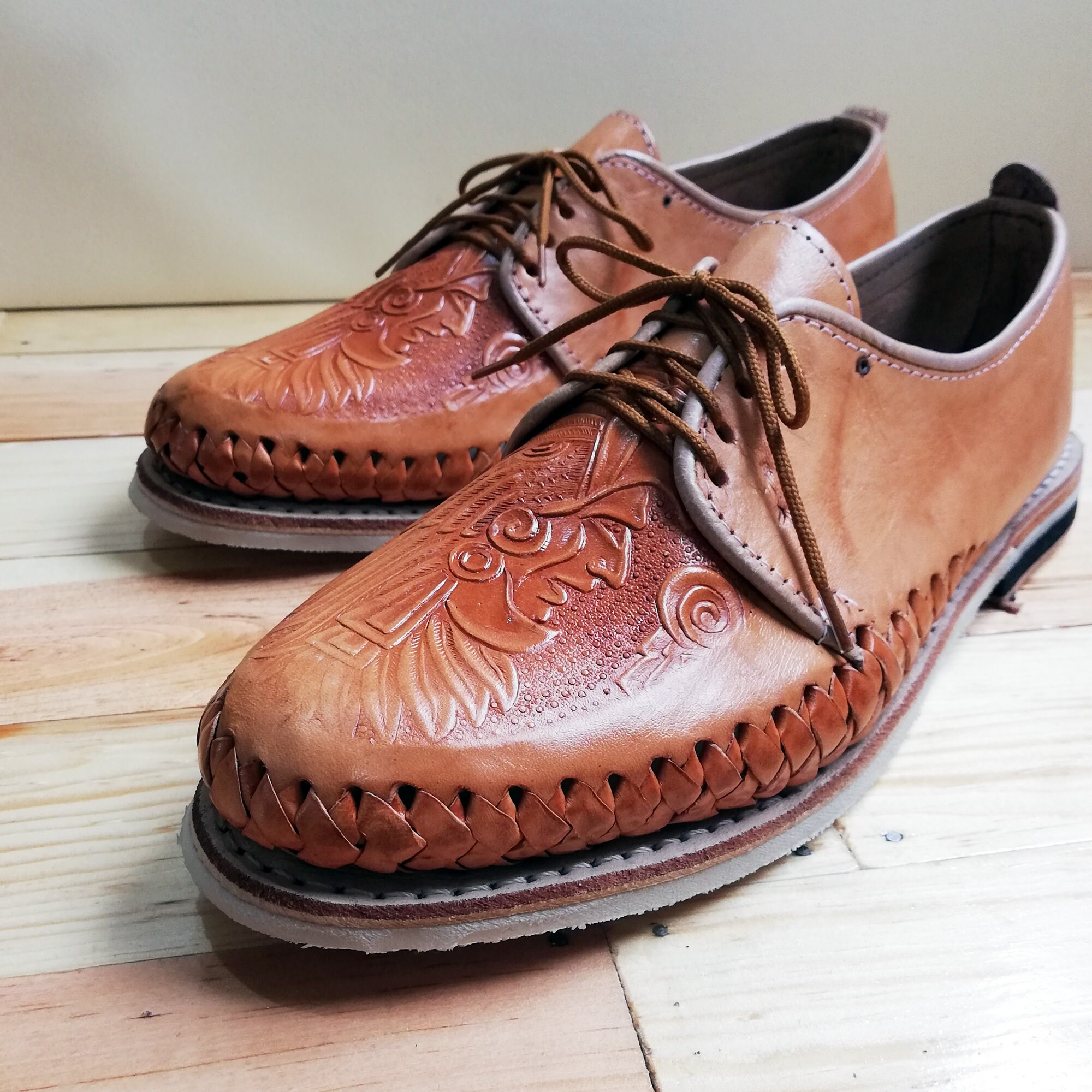 Aztec Men Shoes Mexican Huaraches - Etsy