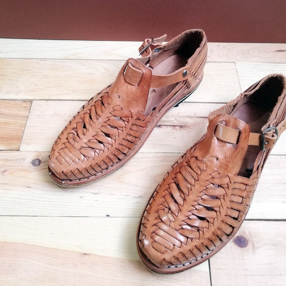 Huaraches de Cuero Huaraches para Dama | Etsy México