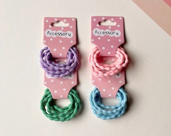 Baby Hair Ties, Toddler Hair Ties, Ponytail Holders, Hair Ties, Hair Elastics, Girl Hair Ties