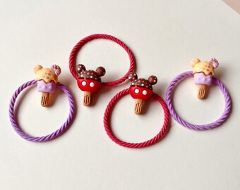 Baby Hair Ties, Toddler Hair Ties, Ponytail Holders, Hair Ties, Hair Elastics, Girl Hair Ties