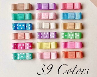 Baby hair clips, Baby Clips, baby hair bows, No slip hair clips, Toddler hair clips, Toddler hair bows, tuxedo bows, Hair Bows