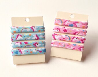 Baby Hair Ties, Toddler Hair Ties, Ponytail Holders, Hair Ties, Hair Elastics, Unicorn Hair Ties