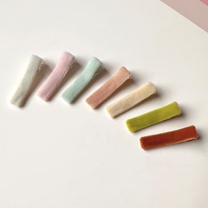 Fermagli per capelli per neonati, fermagli per capelli per neonati, fermagli per capelli per bambini piccoli, fermagli per capelli antiscivolo, fermagli per capelli, fiocchi per capelli per bambini, fermagli a barra, fermagli per capelli in velluto