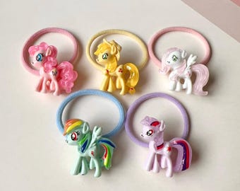 Pony Hair Ties, Baby hair clips, baby hair bows, Toddler hair clips, Ponytail Holders, girl hair clips, Hair Ties