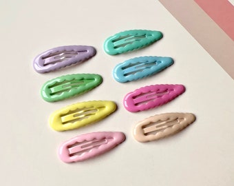 Snap Clips, Girl Snap Clips, Baby hair clips, baby hair bows, No slip hair clips, Toddler hair clips, girl hair clips, Girl Hair Bow