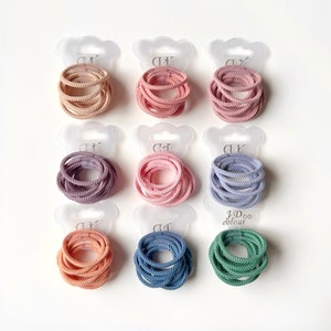 Baby Hair Ties, Toddler Hair Ties, Ponytail Holders, Hair Ties, Hair Elastics, Girl Hair Ties