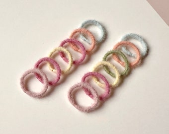 Baby Hair Ties, Toddler Hair Ties, Ponytail Holders, Hair Ties, Hair Elastics, Girl Hair Ties