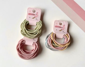 Baby Hair Ties, Toddler Hair Ties, Ponytail Holders, Hair Ties, Hair Elastics