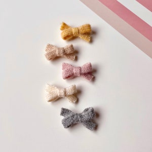Baby Hair Bows, Toddler Hair Bows, Girl Hair Bows, Baby hair clips, newborn hair clips, toddler hair clips, No slip hair clips image 4